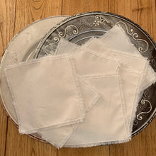 Load image into Gallery viewer, Idée cadeau Sets de serviettes cocktail en tissu