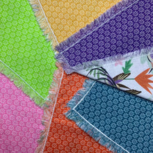 Charger l'image dans la galerie, Idée cadeau Sets de serviettes colorées en tissu