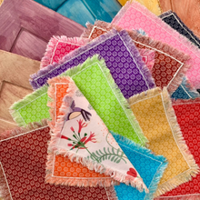 Charger l'image dans la galerie, Petites serviettes de table coloris variés par 6 ou par 12